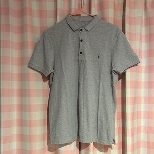 AllSaints Short Sleeve Polo